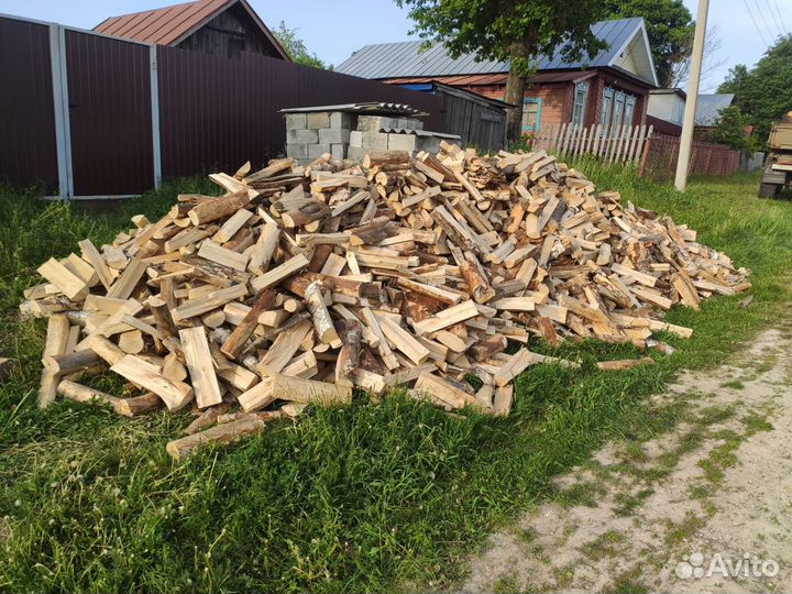 Дрова колотые