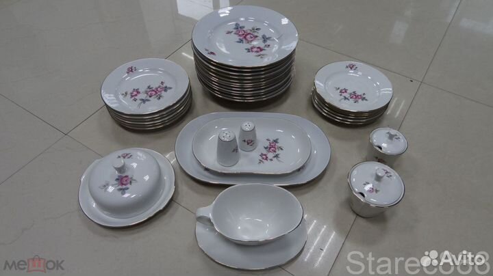 Сервиз Позолота Чехия ГДР Рига СССР