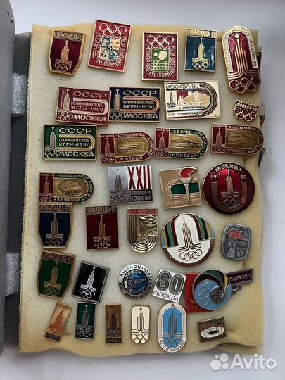 Значки СССР Олимпиада 80, Спорт