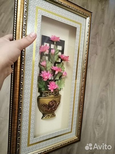 Картина со стеклом