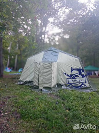 Каркасные армейские палатки