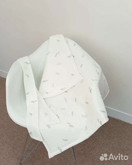 Конверт одеяло на выписку муслиновый