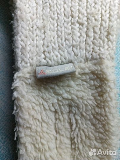 Шапка ушанка вязаная