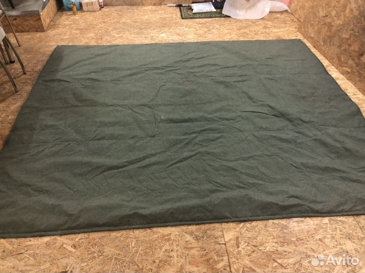 Брезентовая штора утепленная