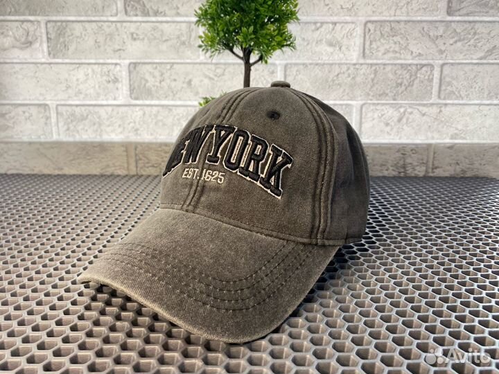 Бейсболка винтажная New York