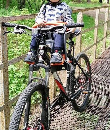 Детское велокресло polisport bilby jr (1-3г)