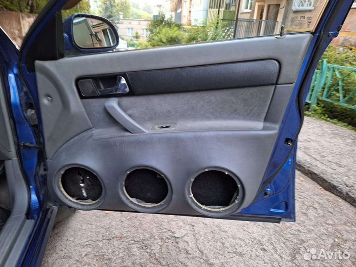 Лачетти обшивки дверей, карты передние