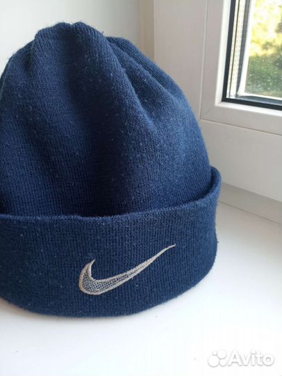 Вязаная шапка мужская