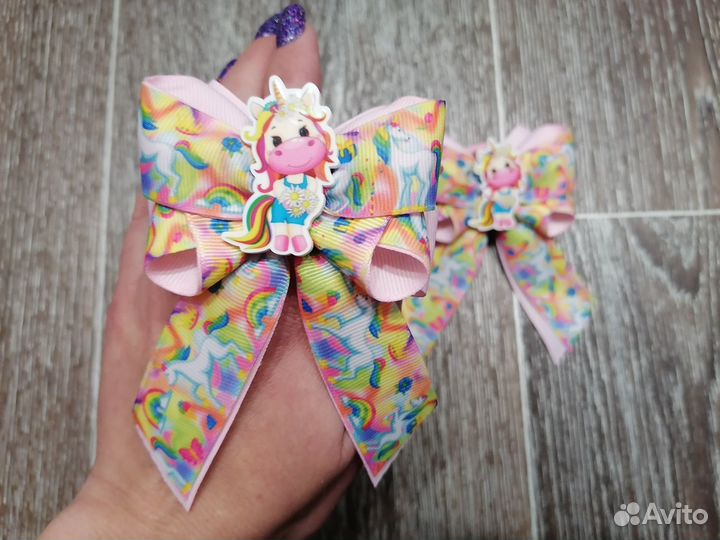 Резинки для волос, бантики