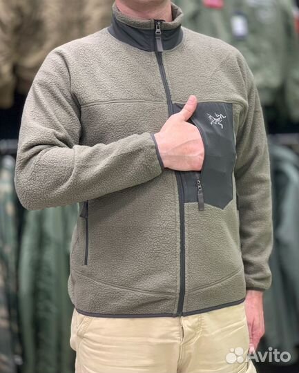 Куртка Флисовая Arcteryx Серая