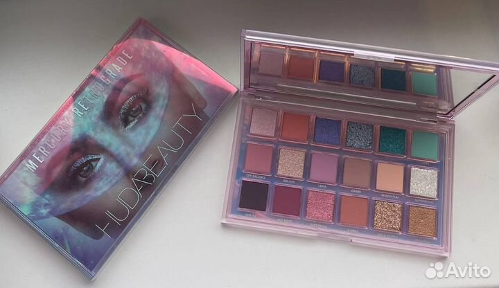 Huda beauty палетка теней для век