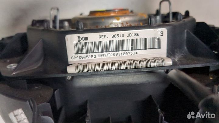 Подушка безопасности водителя Nissan Qashqai, 2008