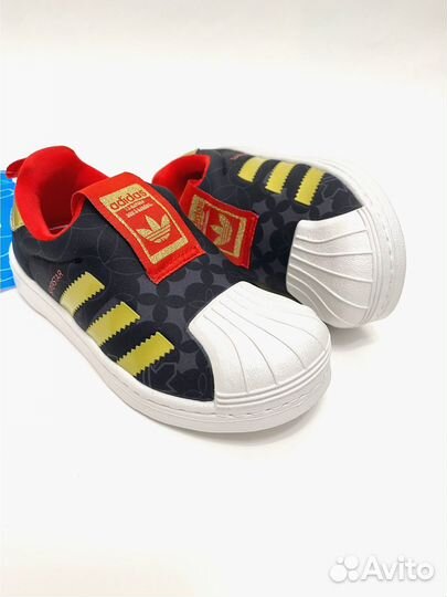 Слипоны adidas superstar 360 детские