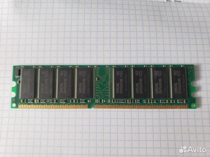 Оперативная память Samsung DDR1 512mb PC-3200