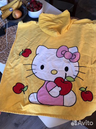 Полотенце пончо детское турция