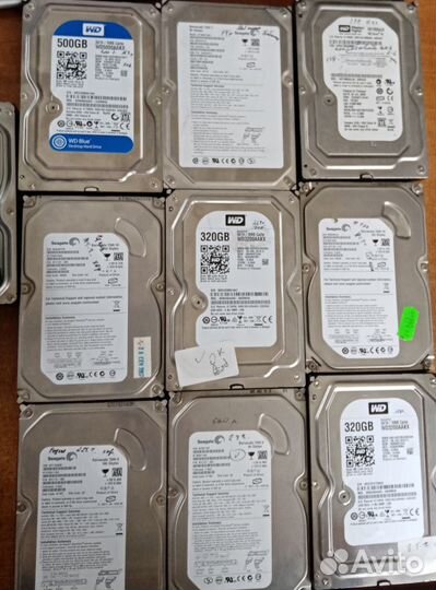 Жесткие диски 3.5 SATA в отличном состоянии