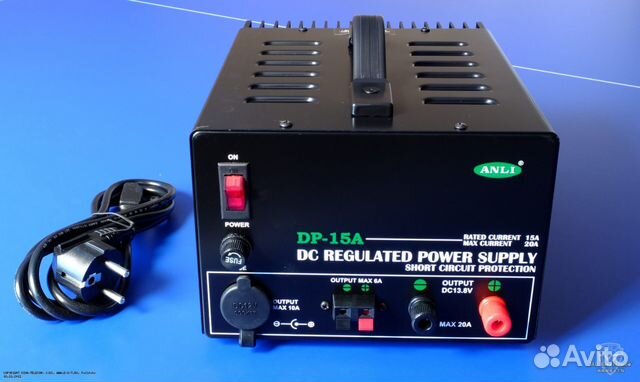 Блок питания Анли дп-15А