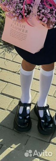 Туфли школьные для девочки 30 синие