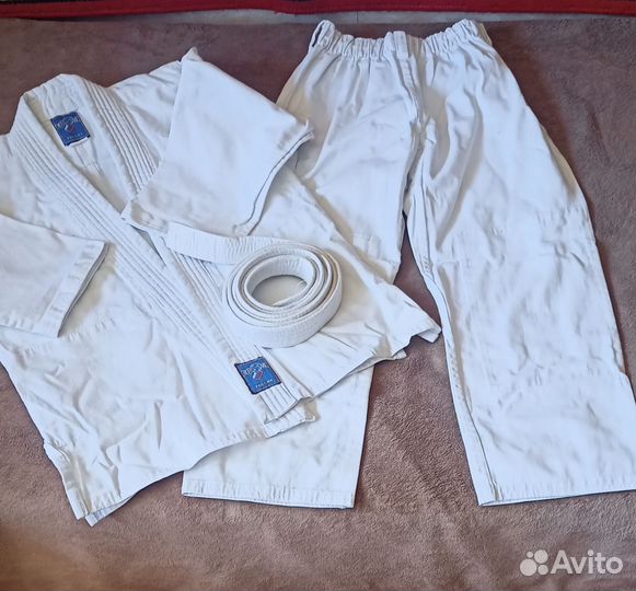 Детский костюм для единоборств на рост 128-134