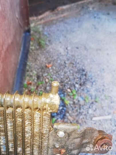 Радиатор охлаждения коробки Nissan Navara