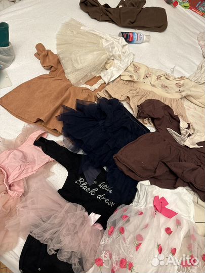 Брэндовые платье на девочку от 68 размера