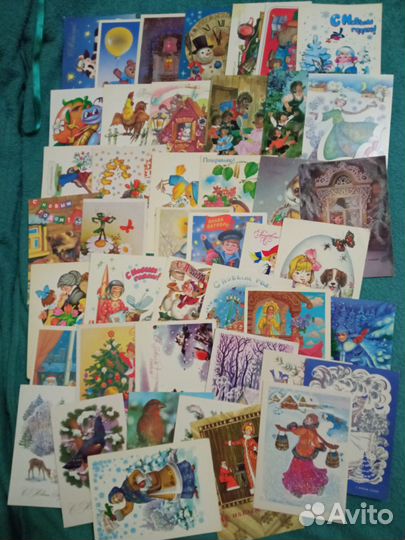 Открытки советские СССР чистые
