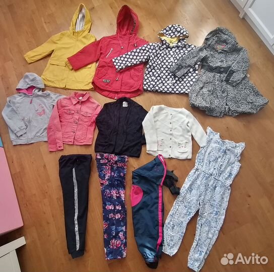 Вещи пакетом для девочки 116-122