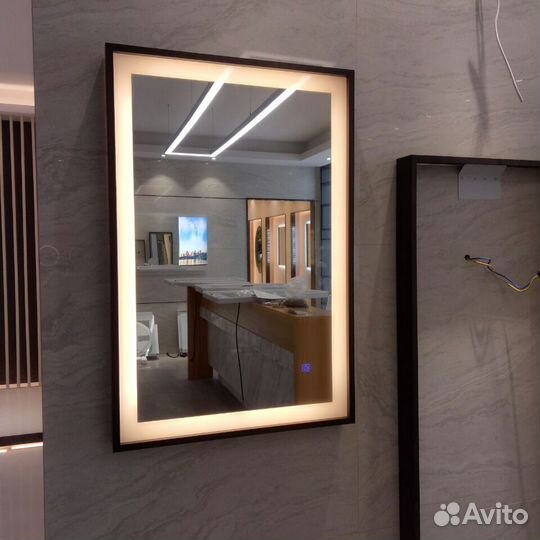 Зеркало в алюминиевой рамке по Вашим размерам