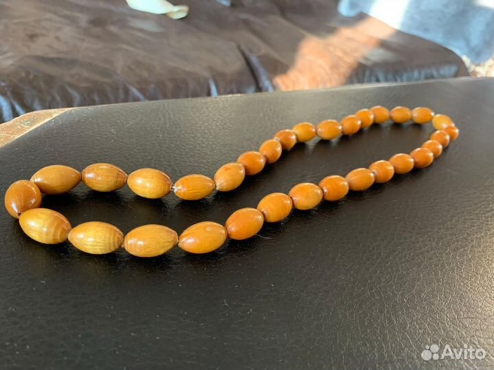 Бусы деревянные Винтаж СССР