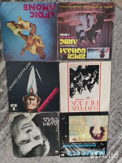 Виниловые пластинки СССР