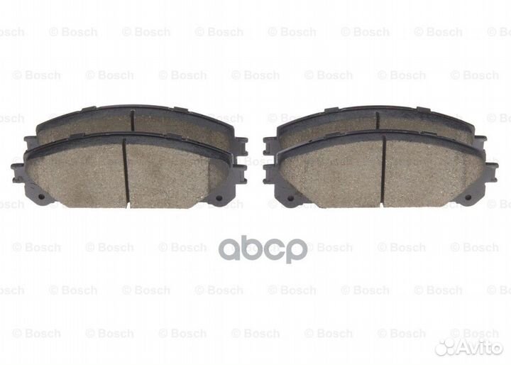 Колодки тормозные дисковые перед 0986494686