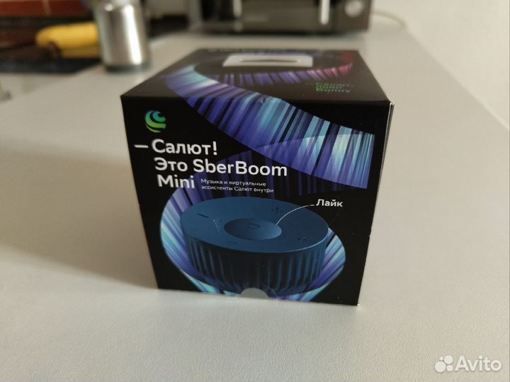 Умная колонка Сбербум мини (SberBoom Mini)