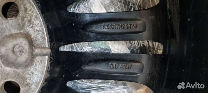 Литые диски r17 5x112 volkswagen