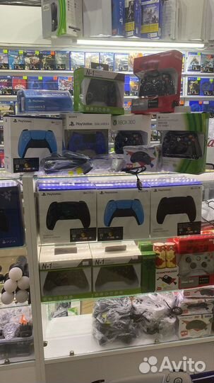 Джойстики на игровые приставки и пк