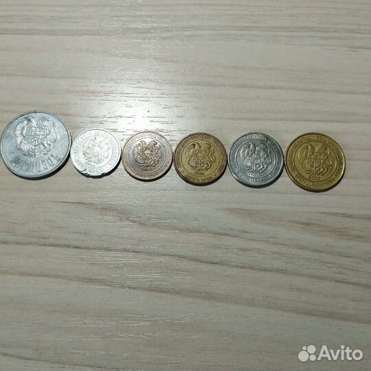 Монеты Армении, Грузии