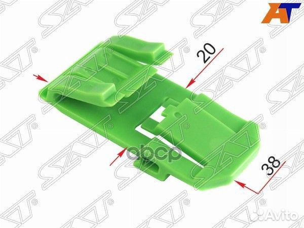 Клипса крепления бокового стекла honda CR-V 07