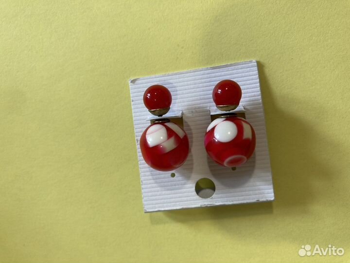 Серьги гвоздики