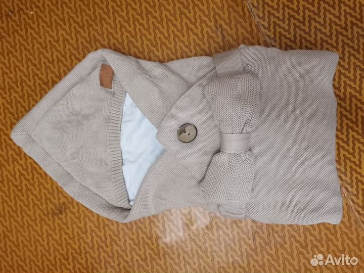 Детский конверт на выписку демисезонный