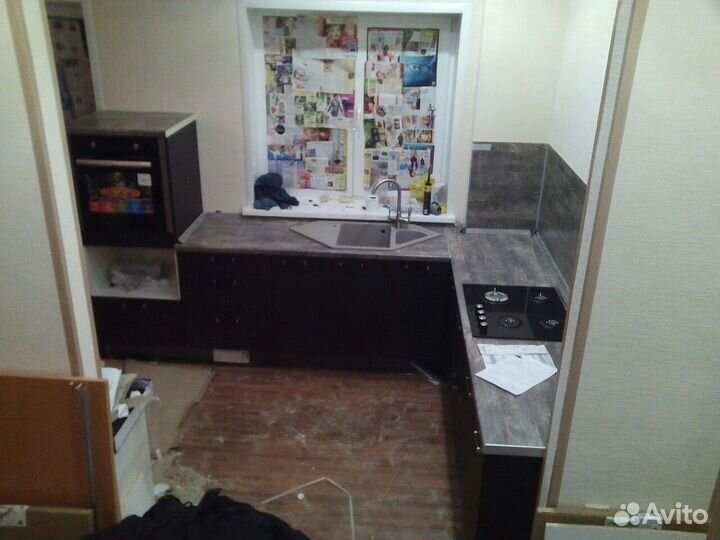 Замена фасадов, столешниц