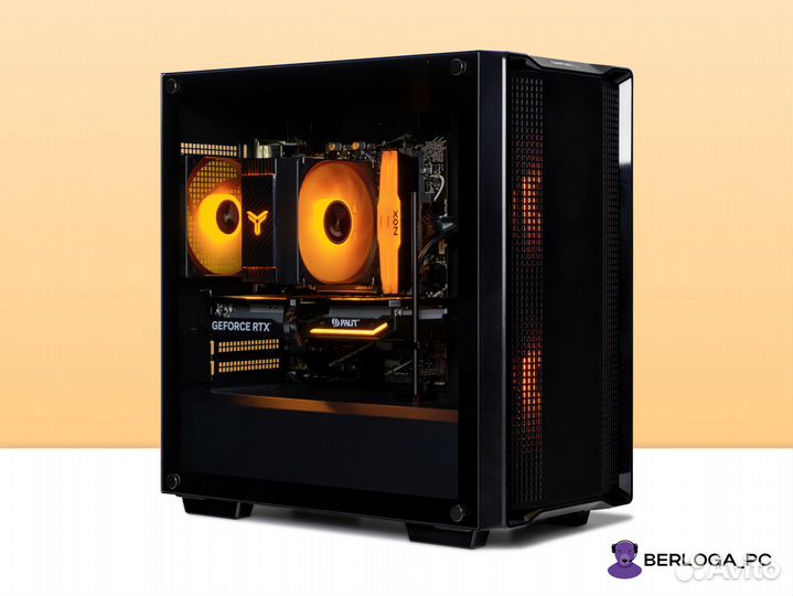 Игровой компьютер i3 12100F RX 6500 XT 16GB 500GB