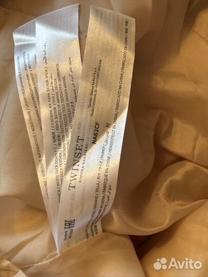 Пуховик Twinset Новый S/M