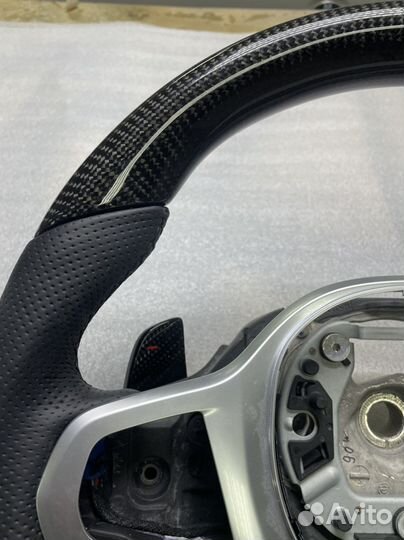 Руль карбон bmw g30,g01,g05,g06