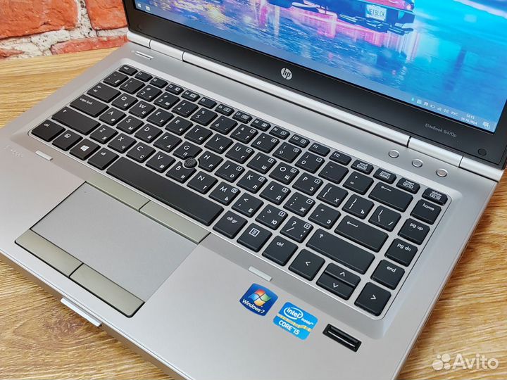 Мощный Ноутбук HP Core i5 3210M/ 8Gb/ SSD/ 14