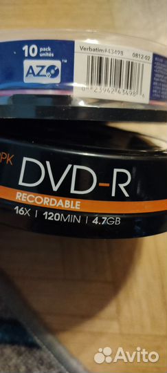 Болванки диски новые DVD-R