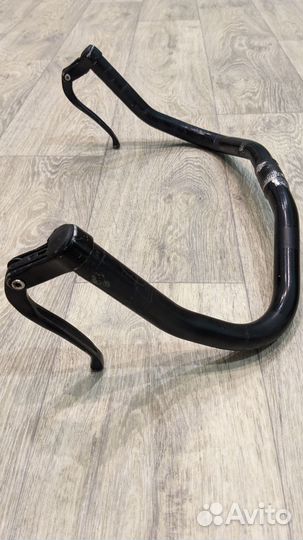 Руль булхорн с тормозными ручками