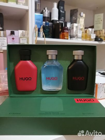 Набор Boss 3 по 40 мл мужские духи