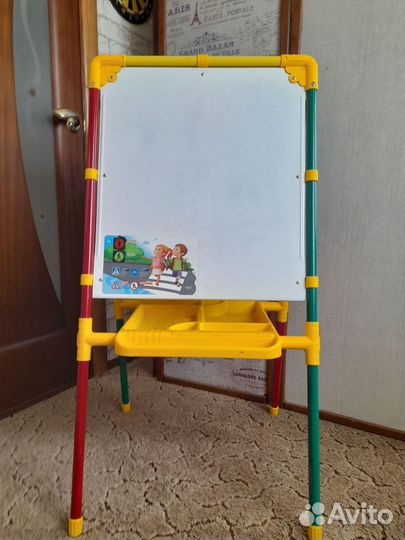 Мольберт детский двухсторонний Ника