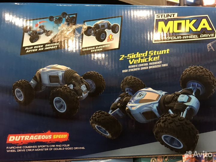 Машина радио управлении перевертыш moka 27 см. акб
