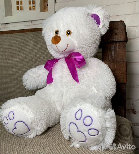 Игрушка медведь плюшевый