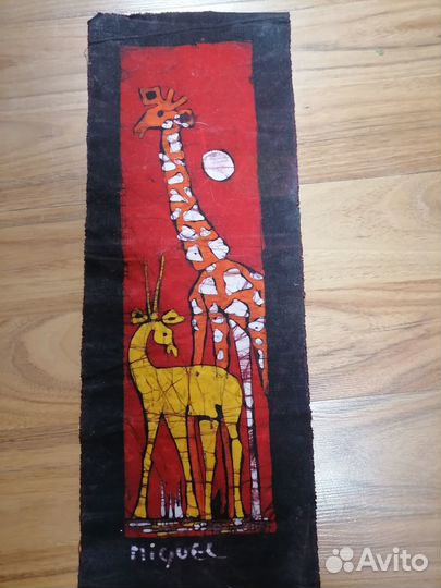 Холст, Африка оригинал, ручная работа